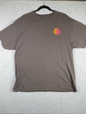 Men's RUSTY Brand Brown Short Sleeve T-Shirt